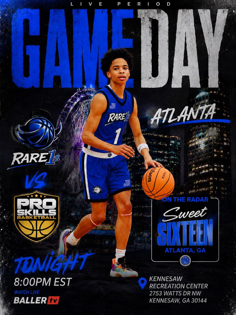 8VPremier's tweet photo. Live from Atlanta Georgia … it’s time 🔵

📍 Atlanta, GA
🆚 PSB Tampa
⏰ 8:00PM ET 
📺 @BallerTV https://t.co/SarZcqaeVn