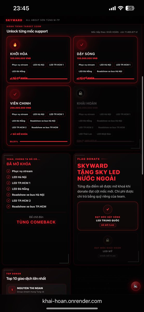 hanie_anh05's tweet photo. The two support projects for Tùng’s cb from fanpages @skyunion_mtp and @skyward4mtp are receiving strong support from Sky.
Both projects feature promotional activities in Vietnam and internationally. https://t.co/iAtlSQlj5r