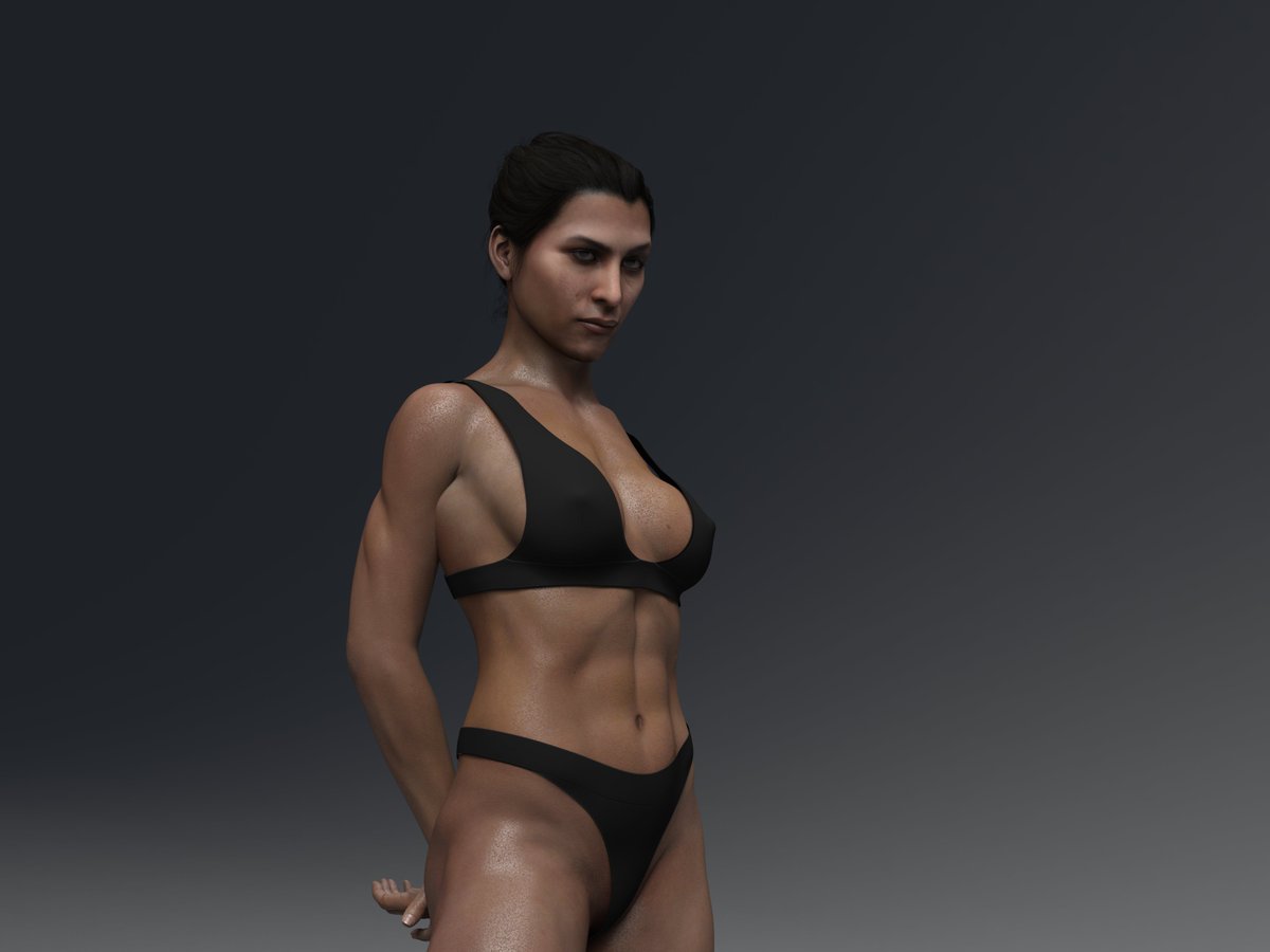 darkflip95's tweet photo. ONI director Serin Osman bares all in secret 'morale exercise'!!!!!! #NSFW https://t.co/2v8LiJGPdc