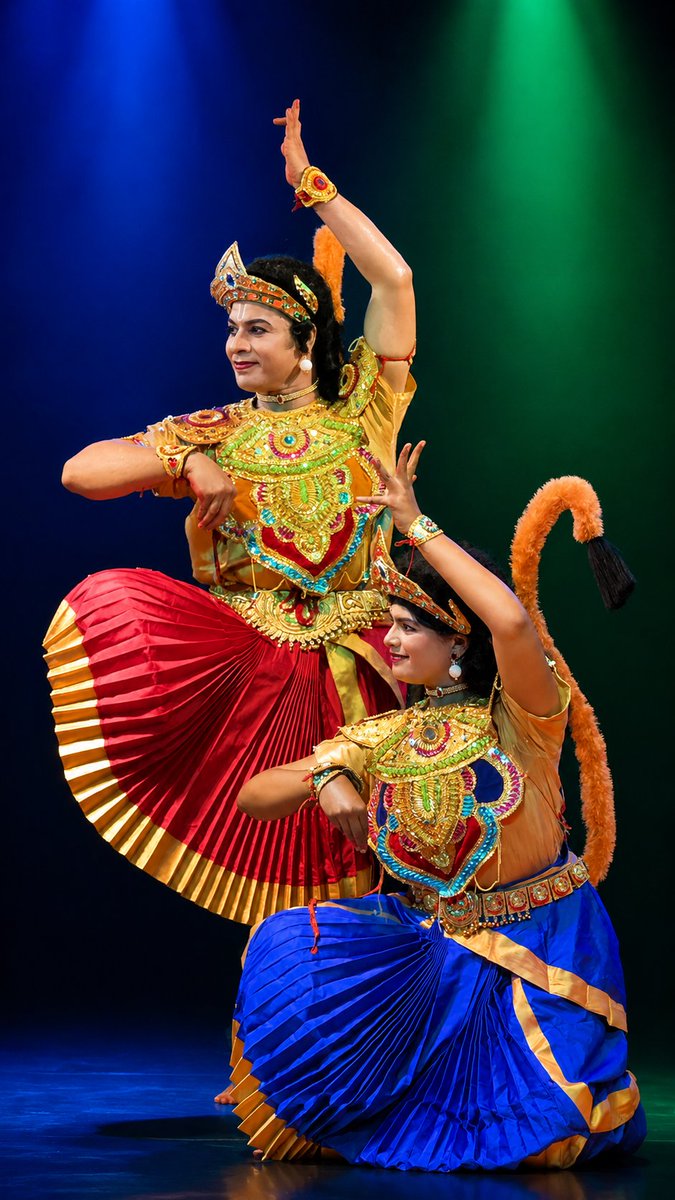 raagooo's tweet photo. Nedumbaliyan – Dance Drama on Vanara King Bali (Ramayana), a Bharatanatyam dance drama portraying the birth, life, and death of Vanara King Bali from the epic Ramayana.
Written & Directed by Ragesh Rasa
#Nedumbaliyan #Bali #Ramayana #Bharatanatyam #DanceDrama #Indiandance https://t.co/h0eSY1OJVf
