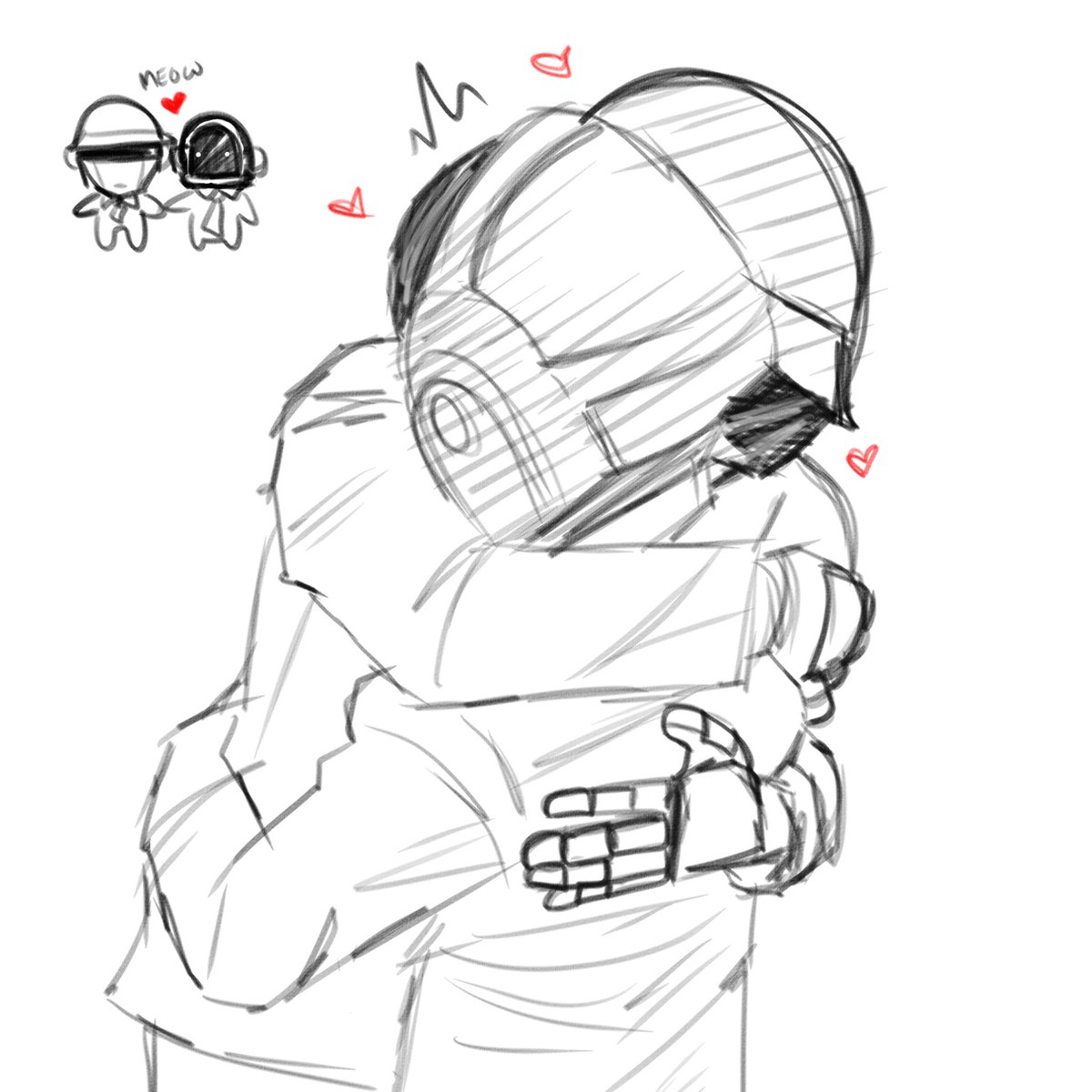 mau5nstuff_'s tweet photo. Digital Love or whatever those robots said
#daftpunkfanart #daftslash #fanart #art https://t.co/lz6pvBuIfg