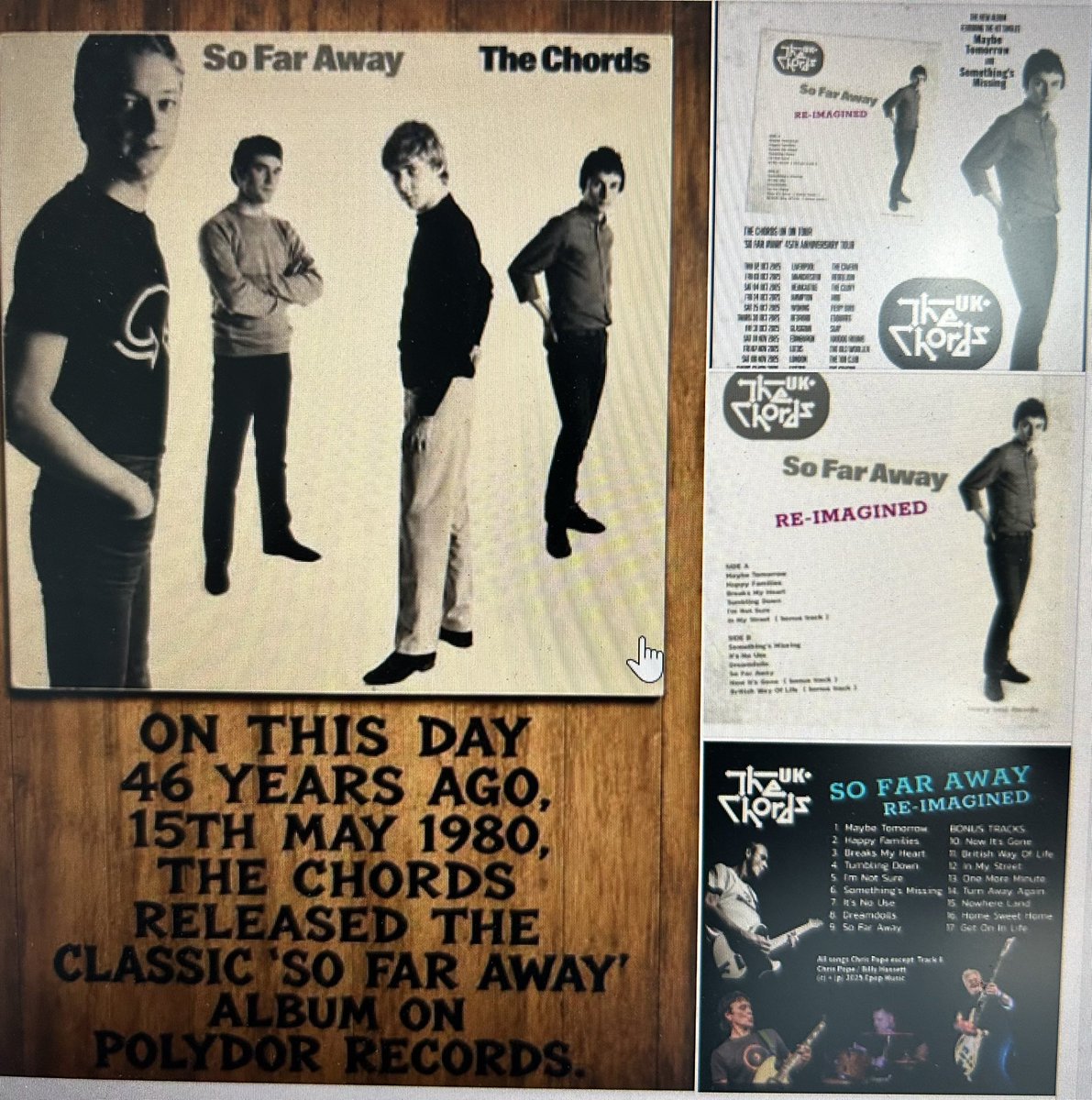 Chris Pope & The Chords UK tweet media