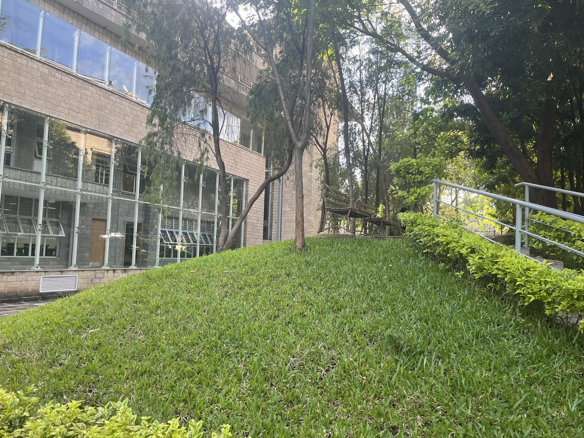 TimKipchumba's tweet photo. Glad to be back at Alma Mater this afternoon. 15 years ago we built these @StrathU  just before spinning @QuestworksKenya  from  there and the buildings haven’t changed much from the rendered,  never quite  aged and the trees so well done and the environment so well  conserved.  

Strathmore not only continues its tradition of pioneering - initially first interracial college, education coupled with whole round formation,  first solar plant to sign PPA by @QuestworksE , most sustainable building winning best green building award accross 
Africa  and more.  

Always glad to be back to Campus.  I made a mental note to keep teaching even when when we win @Senate_KE If they still take me :)