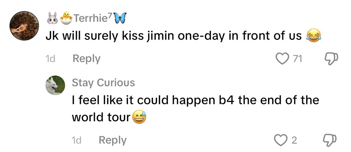 jikook’s daughter tweet media