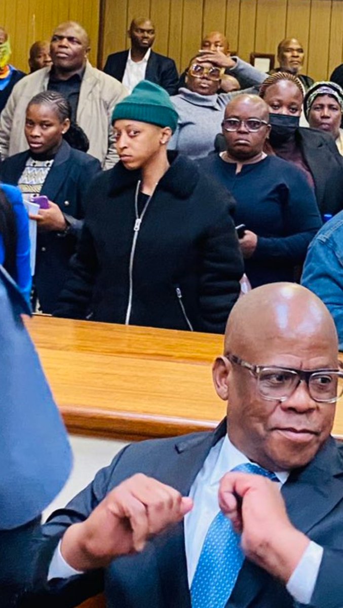 sile_siba's tweet photo. Bail application postponed to Monday!!!  

But why is this gal looking at us like this ?? 😭😭 #JoeSibayoni  #MadlangaCommission https://t.co/rFLbEpV8f7
