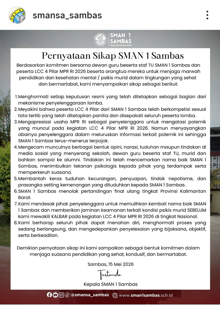 Najmi Zahir Handalan tweet media