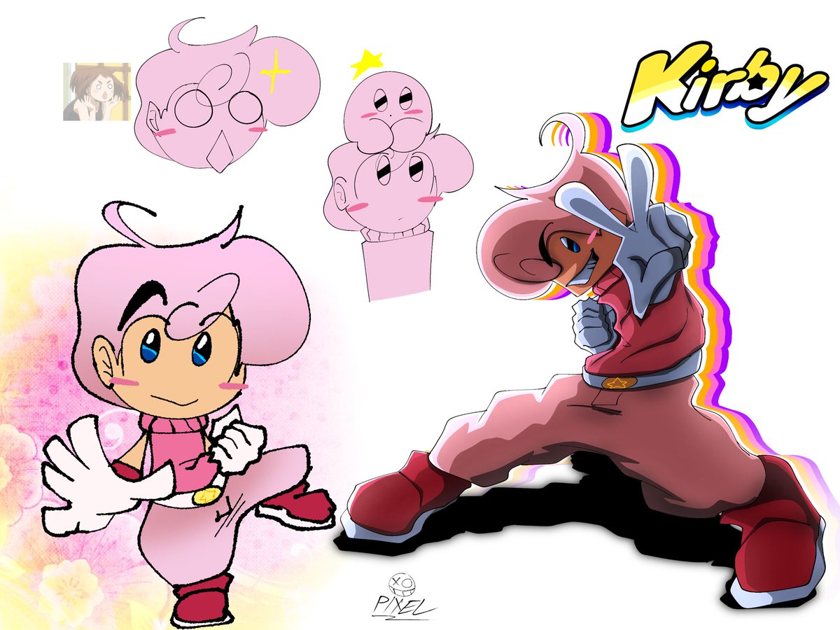 Lord_Hog's tweet photo. KIRBY💫
(Human Kirby design by @Leemon_Squeez ) #kirby https://t.co/ppcmdRdm7r