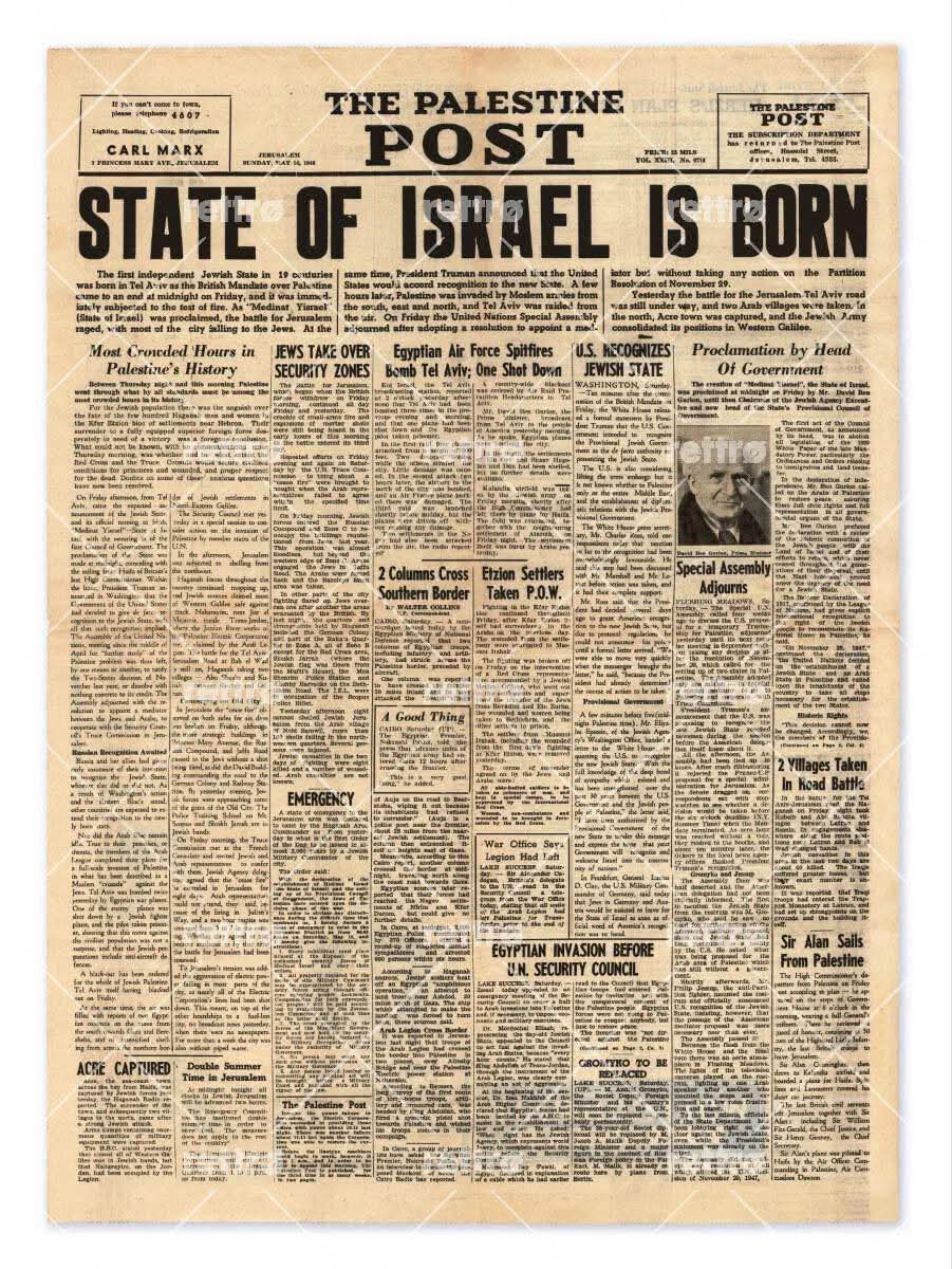 bettafiorito's tweet photo. 14 maggio 1948 https://t.co/Lb5kBbHWZV