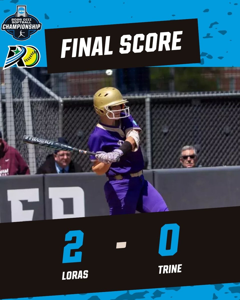 AmerRiversConf's tweet photo. 🥎: 𝗥𝗲𝗴𝗶𝗼𝗻𝗮𝗹 𝗖𝗵𝗮𝗺𝗽𝗶𝗼𝗻𝘀𝗵𝗶𝗽 𝗚𝗮𝗺𝗲 𝗕𝗼𝘂𝗻𝗱. 😤

@LorasAthletics takes down the defending national champions in the regional semifinal to advance to the regional championship game in the @NCAADIII softball tournament 

#rollriversSB https://t.co/HwXZNmzzjV