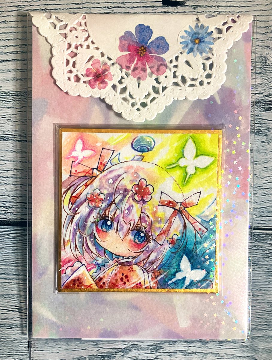光彩繚乱展 豆色紙②です✨ 春から夏へと、季節が移ろう瞬間の煌めきを