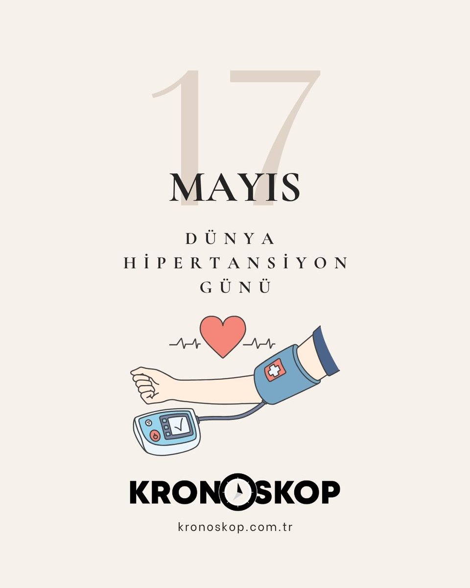 kronoskopcomtr's tweet photo. Bugün Dünya Hipertansiyon Günü!

📍Tuz tüketiminin azaltılması, hipertansiyon riskini önemli ölçüde düşürür.

#DünyaHipertansiyonGünü
#WorldHypertensionDay https://t.co/Y3BQTpLn3e