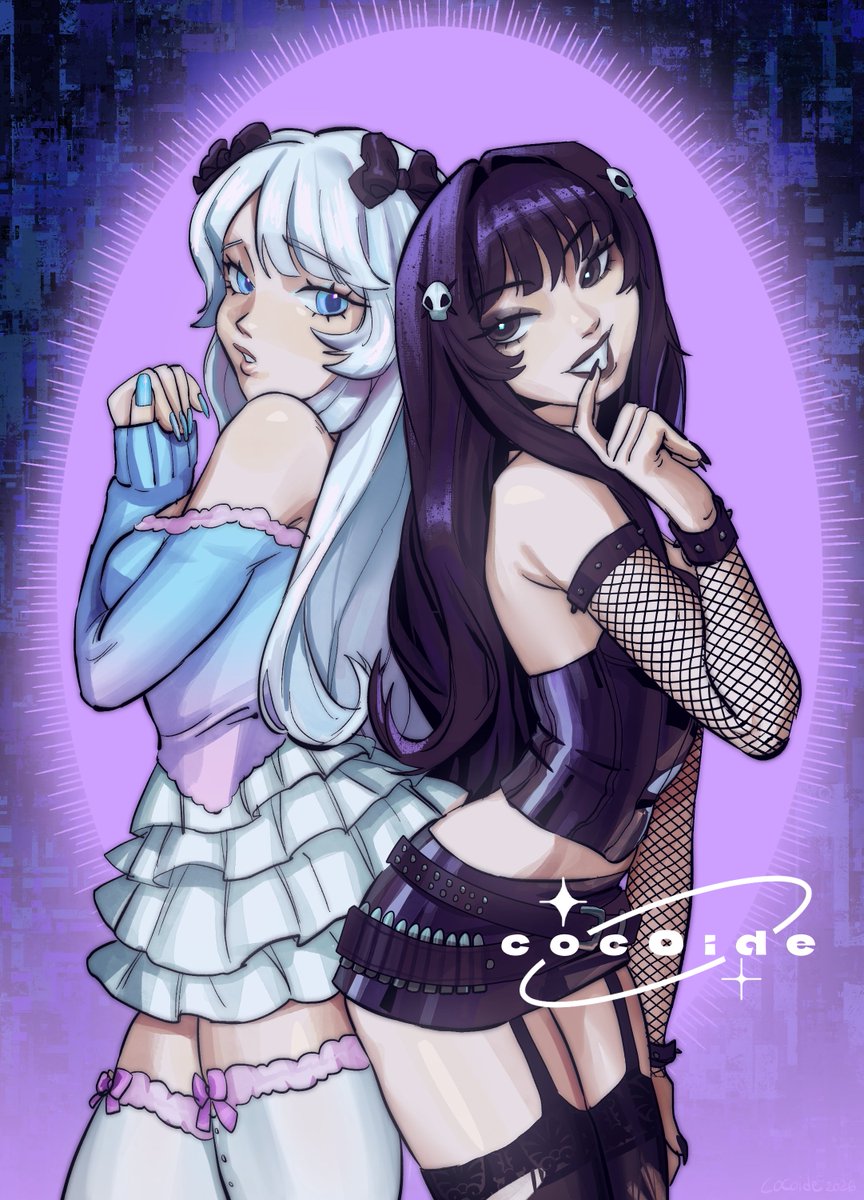 coc0ide's tweet photo. Finished commission! 
#Vgencomms https://t.co/gXS5blTecP