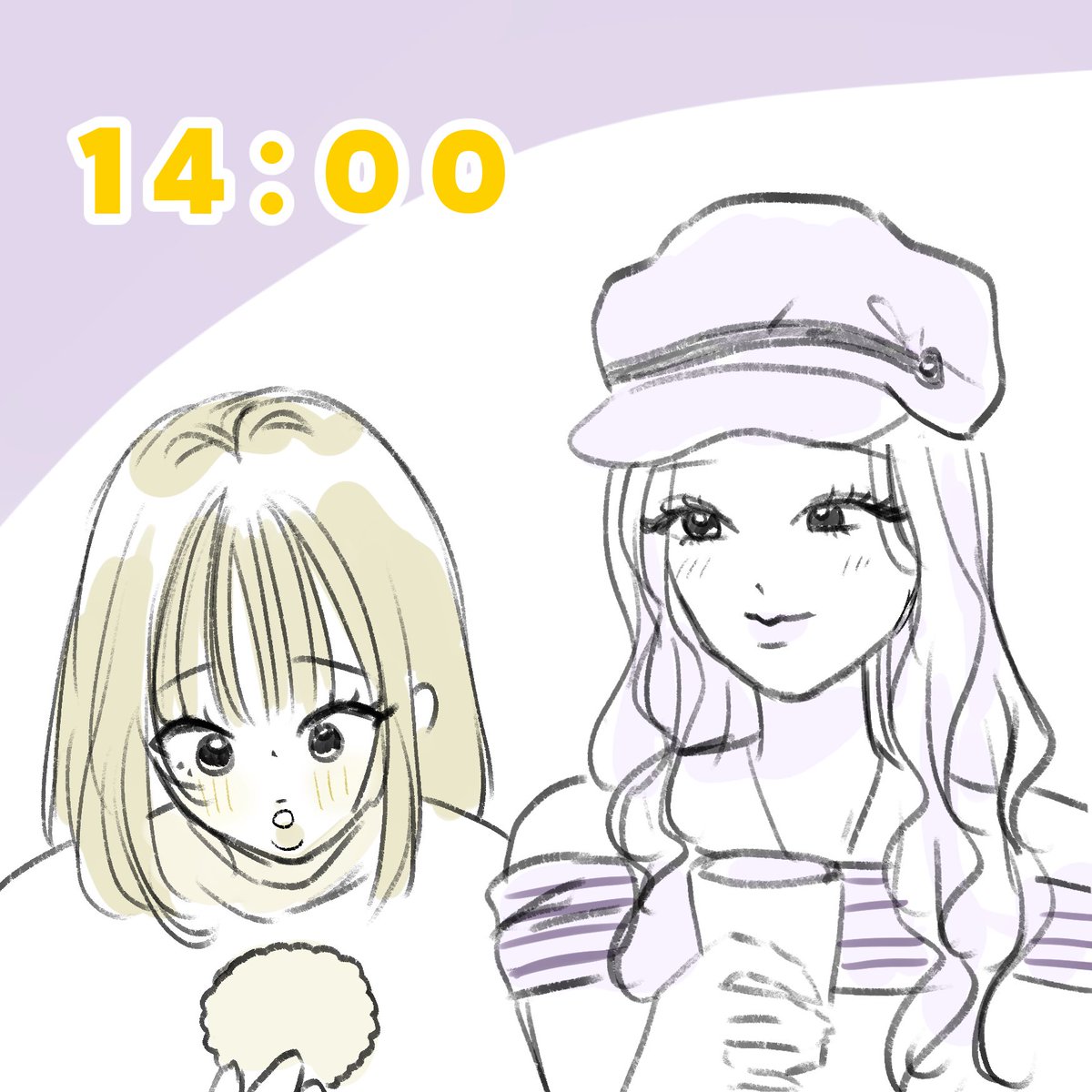 ふたつ結び tweet media