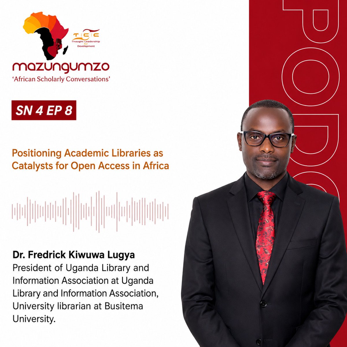 BUFOELibrary's tweet photo. Let's Talk Open Access: A conversation with ULIA's own Dr. Fredrick Kiwuwa Lugya @flugya1
 
 Click on the link below to follow this conversation 
https://t.co/l14pQf06sz https://t.co/V7ySQPapC0