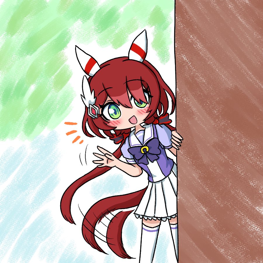 向こうで呼んでるシオン #ウマ娘 #ウインバリアシオン
