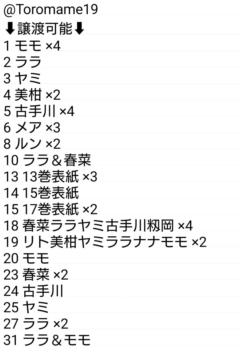 とろまめ tweet media