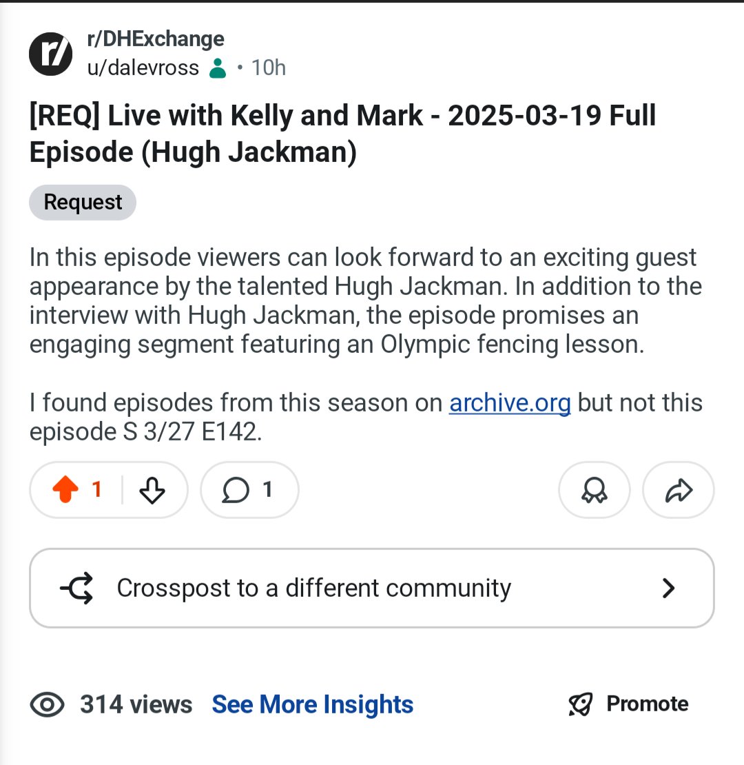 dalevross's tweet photo. Entirely curious that my request for Season 3, E142 has been stuck on 314 views all morning. #piphilia https://t.co/EOy6C7xpPD