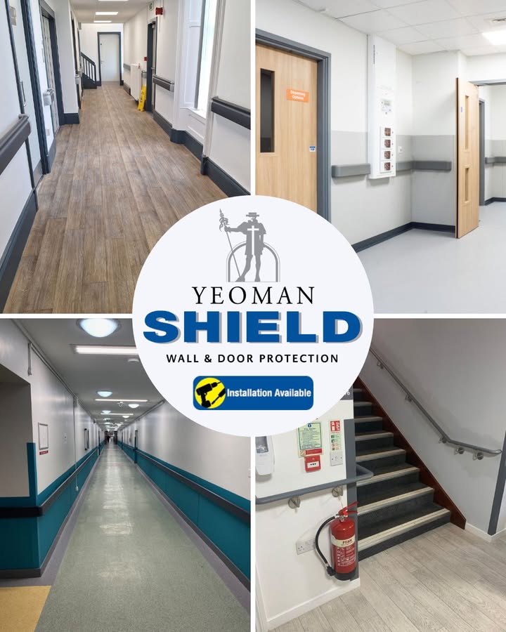 YeomanShield's tweet photo. Safety isn’t optional—it’s essential.

Built to last. Easy to maintain. Designed with safety in mind.
Learn more about how Yeoman Shield can support your space 👉https://t.co/xMhqxCayEn 

#YeomanShield #HandRails #BuildingSafety #Accessibility #HealthcareDesign https://t.co/XnRsw12ZLH