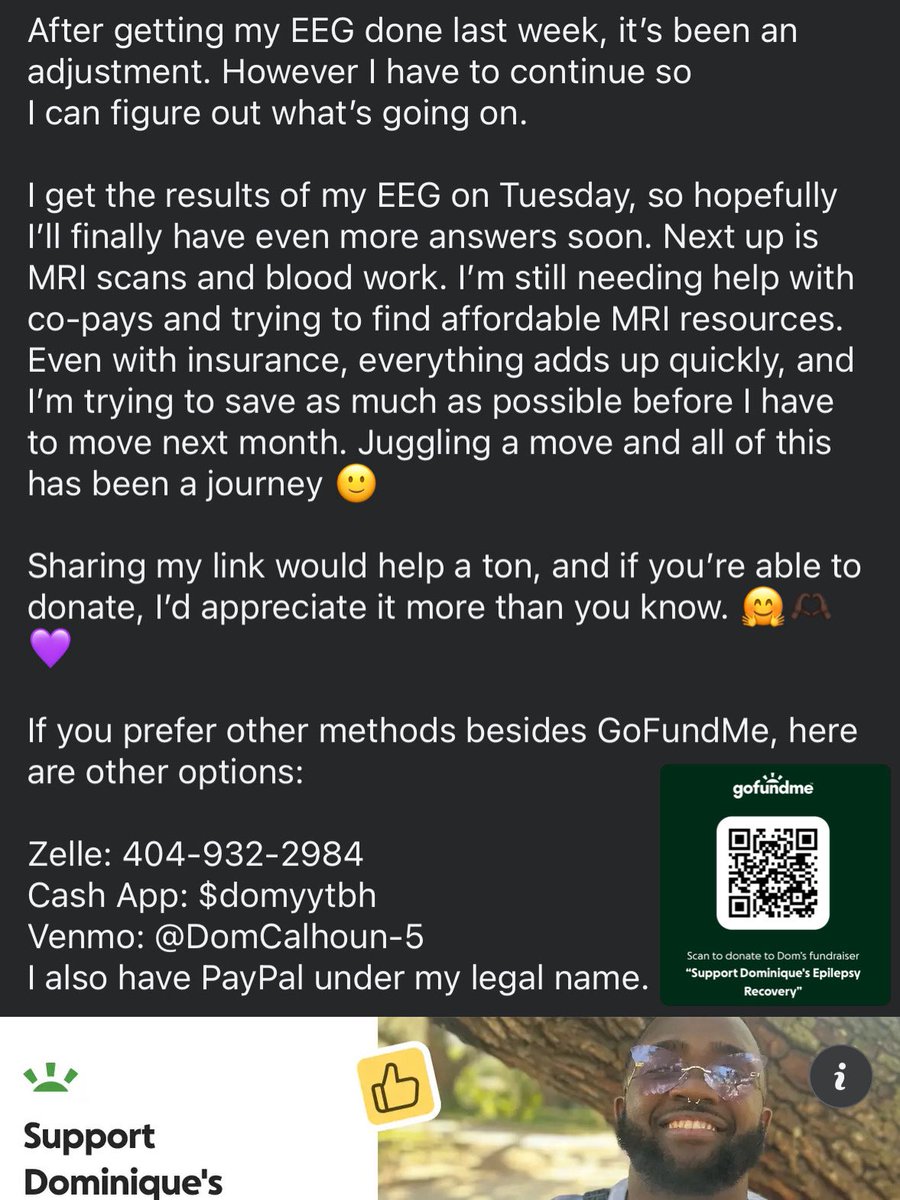 poisonmedom's tweet photo. Update on my health/epilepsy journey. Sharing again as anything is appreciated https://t.co/zDJsY2qEto #EpilepsyAwareness #GoFundMe #MutualAid #PleaseShare #Beyonce https://t.co/xXiFL2FuAC