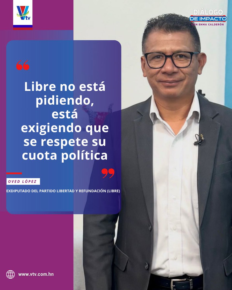 VTVSomosTodos's tweet photo. 🔵 🔴 “Libre no está pidiendo, está exigiendo que se respete su cuota política”, expresó Oved López.

🌐 Sintonice en vivo: https://t.co/RKwIgyxI0P https://t.co/PvF0w3Hy4C
