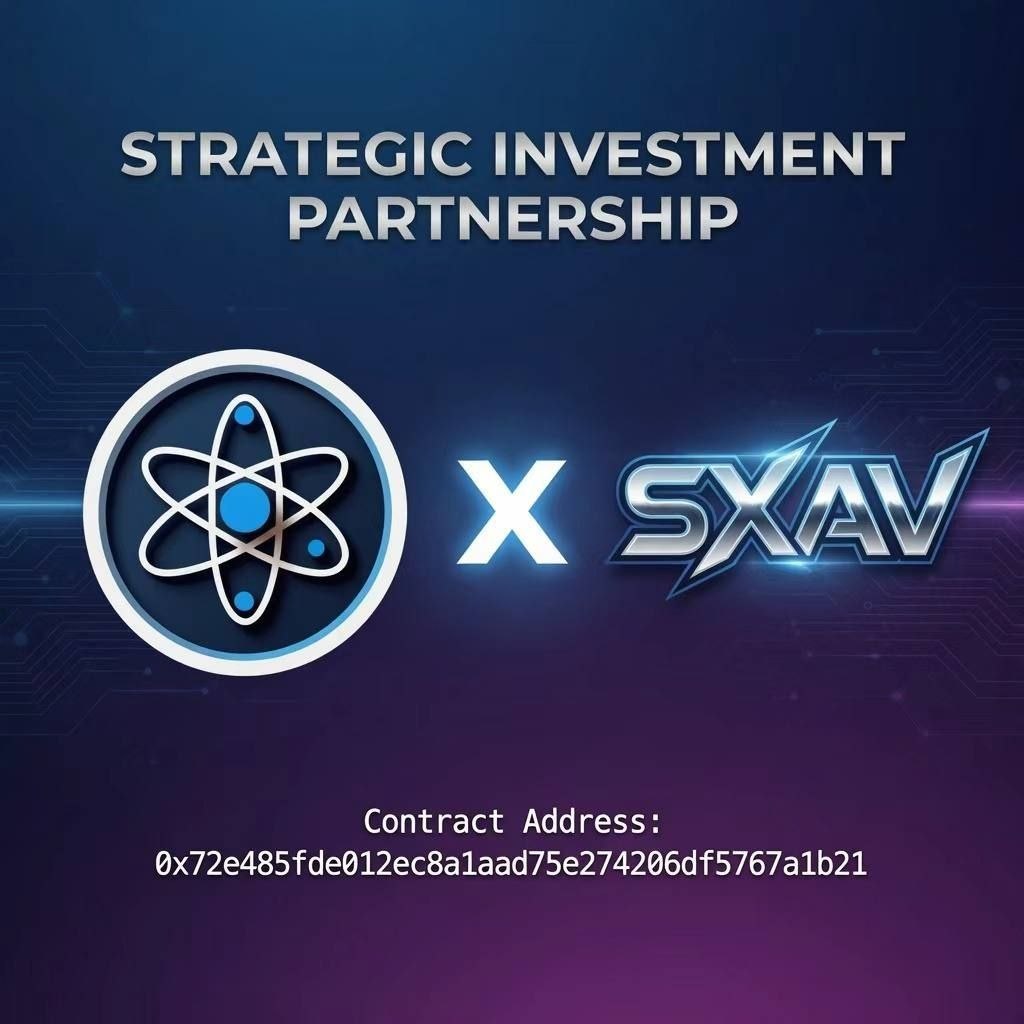 thenexus_team's tweet photo. 【Strategic Investment Agreement Announcement】Nexus Team Investment Institution has officially reached a 1,000,000 USDT strategic investment agreement with SXAV (Contract Address: 0x72e485fde012ec8a1aad75e274206df5767a1b21). This collaboration reflects both parties’ strong confidence in the long-term value and development potential of the SXAV project. Nexus Team will provide strategic funding and resource support to accelerate SXAV’s ecosystem expansion, liquidity enhancement, and sustainable growth. As part of this strategic partnership, 4,000 SXAV tokens will be repurchased and permanently burned to the black hole address to strengthen the token economics and support ecological appreciation. Thank you to the community for your continued support. We look forward to creating greater value together with Nexus Team!