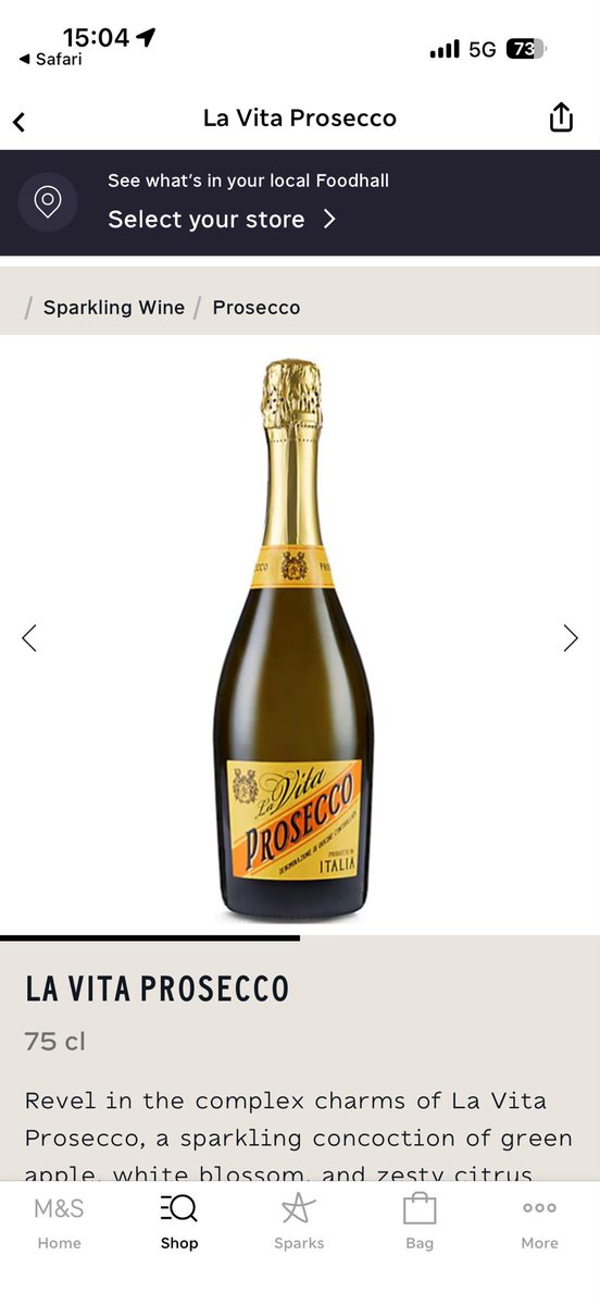 briegerobinson's tweet photo. Now @marksandspencer not only have I not been able to buy my favourite Prosecco #lavita for an age! I can’t get the delicious Korean BBQ slaw either! What’s going on?? https://t.co/LkrVvNdEmM