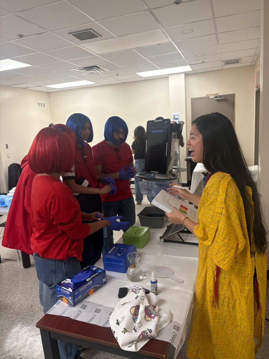 JessieChenScans's tweet photo. Had so much fun designing “Escape the Ultrasound Office” for our residents during conference! My first SonoCup with @BrookdaleSono and can’t wait for the next 🫶🏼

#POCUS #medicaleducation #gamification #escaperoom https://t.co/9Nr4KYiiA6