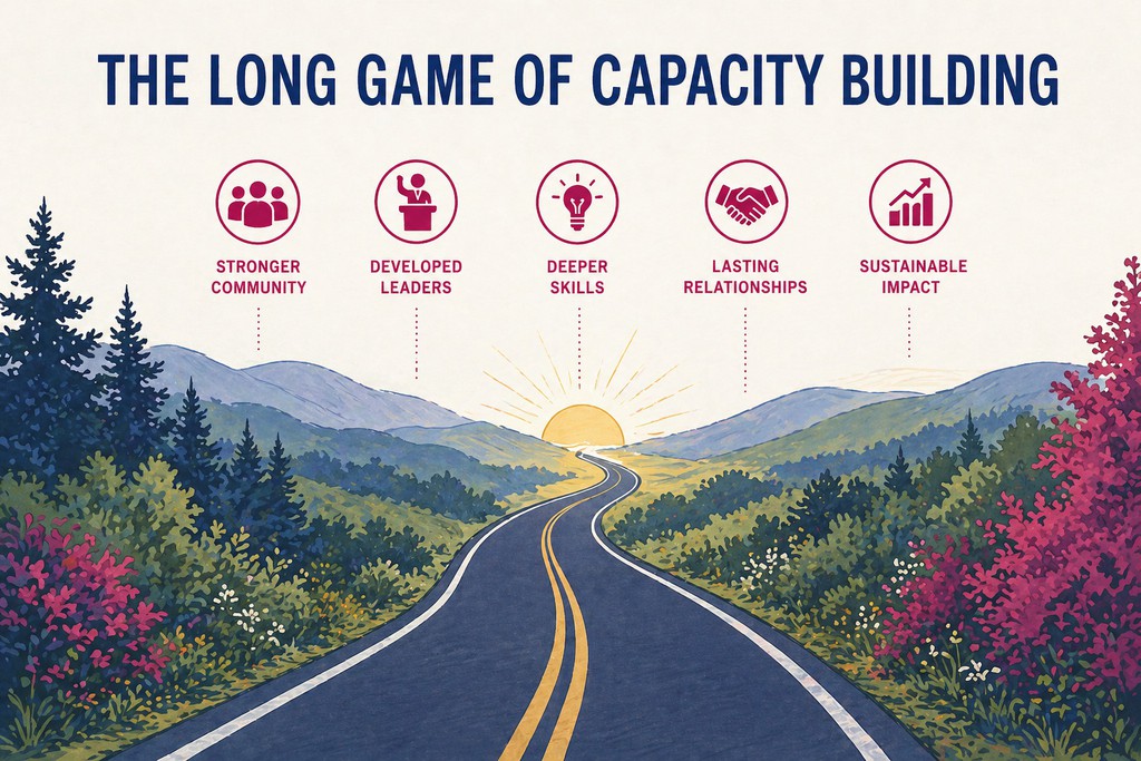 LifeAtTheIntsec's tweet photo. Capacity building reduces burnout by creating supportive systems, encouraging sustainable pacing, and helping people grow their skills and confidence.

Read more 👉 https://t.co/yucJgM9CGQ

#BuildLastingImpact #LifeAtTheIntersection #MakeADifference https://t.co/fMY4qhOOq3