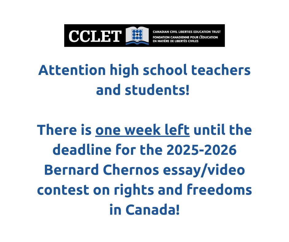Canadian Civil Liberties Association tweet media