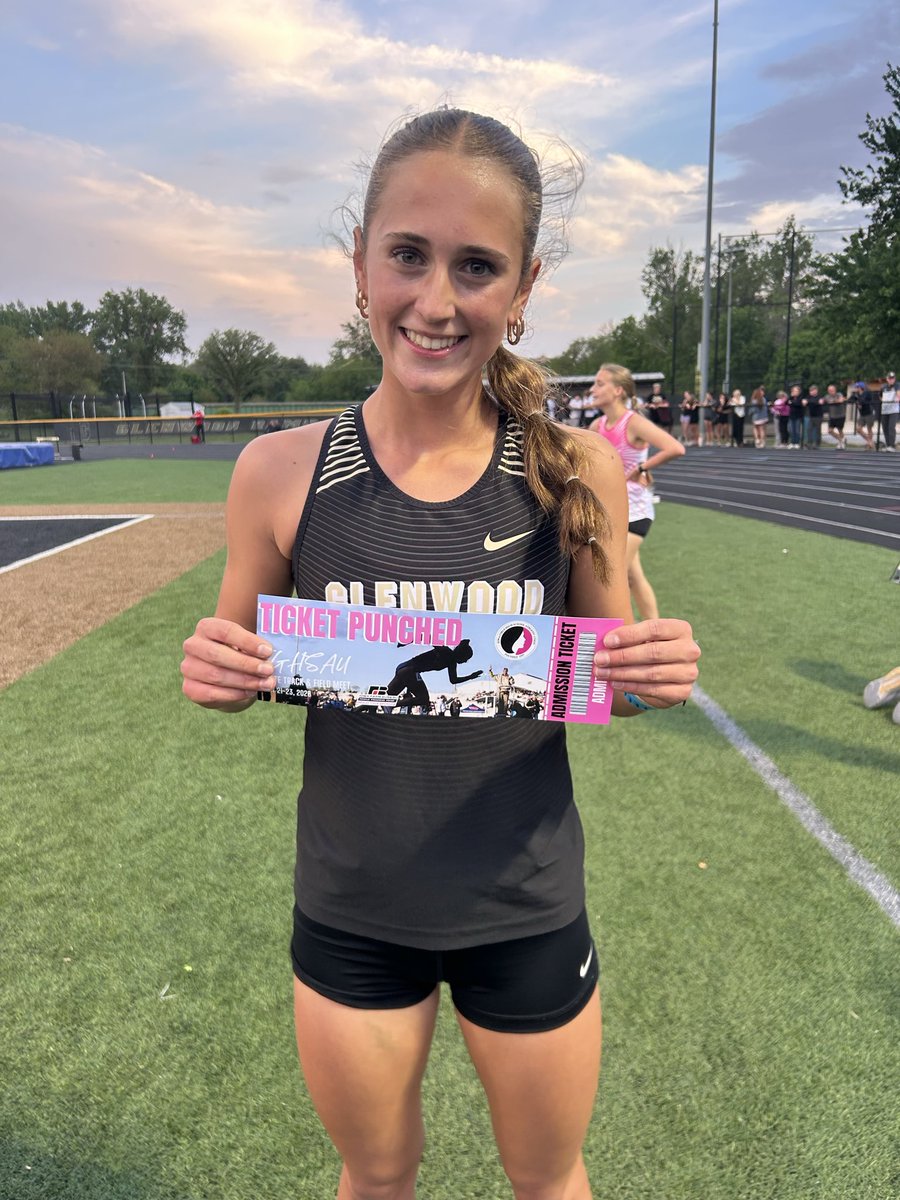 GCHSGTF's tweet photo. Grace double dips in the distance races and qualifies in the 1500 as well!! https://t.co/4TivuGGd8K