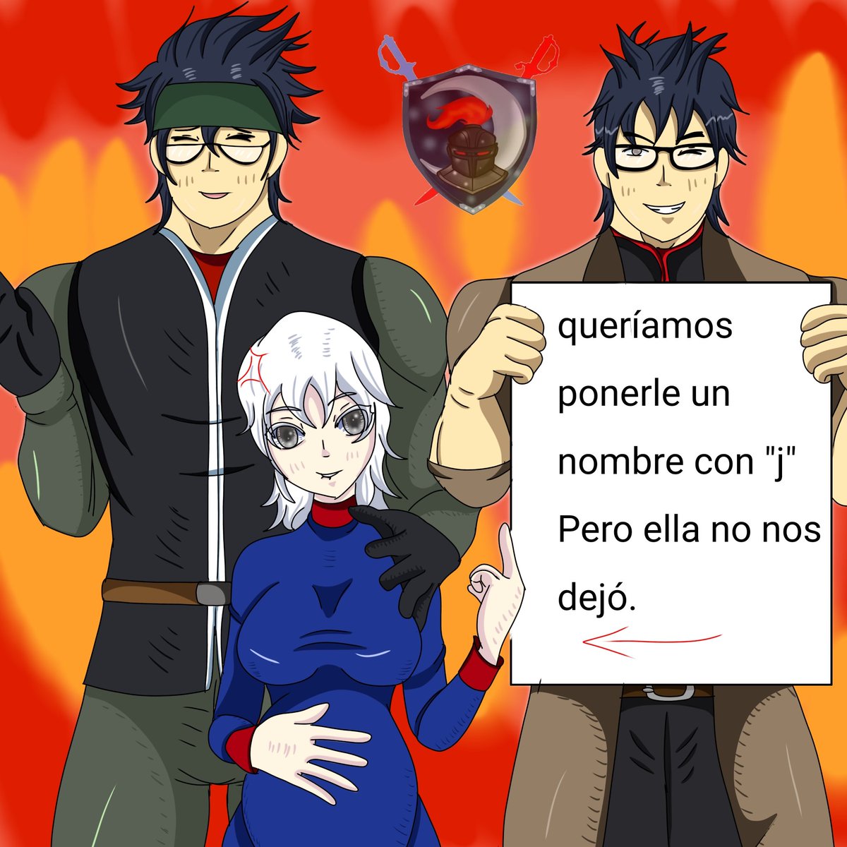 LunaAC96's tweet photo. La familia palademon, una familia que eran guerreros Pero también demasiado bromistas, unos sujetos que darían su vida para proteger, razón por la cual terminaban muriendo jóvenes y aún así no los detenían de hacer lo correcto, mordaces Pero de buen corazón https://t.co/ZvrRdrJdli