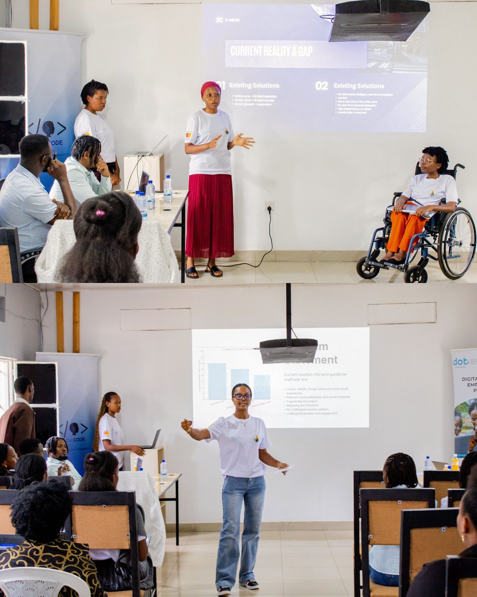igirerwanda's tweet photo. The hackathon stage is here 👀🔥
We're experiencing solutions that are going to add practical value.
@Dot Rwanda has joined us, and congratulations to all teams participating, for making it here.
The Contention is still on, stay in touch.
#DSEProgram #SheCanCode #PitchDay https://t.co/n00Gp1sCCc