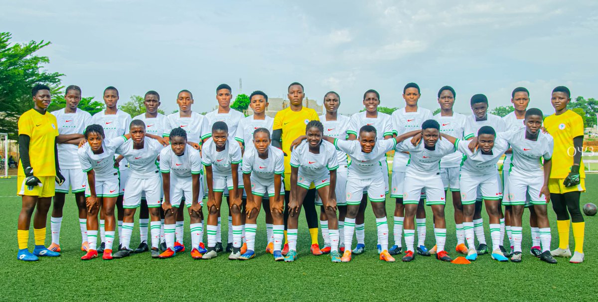 SportsLightHubb's tweet photo. Under Akeem Busari, the Nigeria U-17 Women team have played 6 friendly games and accumulated 5 wins and 1 draw.

The Flamingos last friendly game was a 5–0 win over Lakeside Queens FA on Thursday.

#FIFAU17WWC #Flamingos #SportsLightHub https://t.co/5DGfW6EUdy