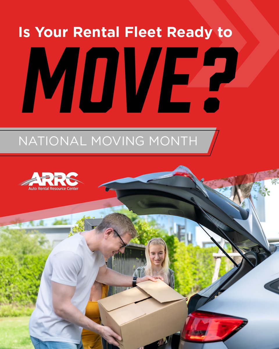 _ARRC's tweet photo. May is National Moving Month! People are relocating, students are moving out of dorms, and families are transitioning between homes - and many of them need a vehicle to do it.

Thinking of expanding your fleet to take advantage of this opportunity? Let ARRC help! https://t.co/9Z9OLYBNa9