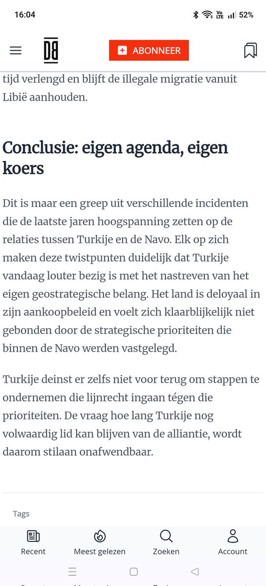 mongrisgris's tweet photo. @JorenVermeersc1 @FranckenTheo Conclusie van Joren Vermeersch over NATO / Turkije in Doorbraak in 2020 🤡👇 https://t.co/RDUEvhGEmK