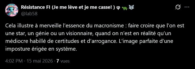 Résistance FI (Je me lève et je me casse! ) φ 🐢🐺 tweet media