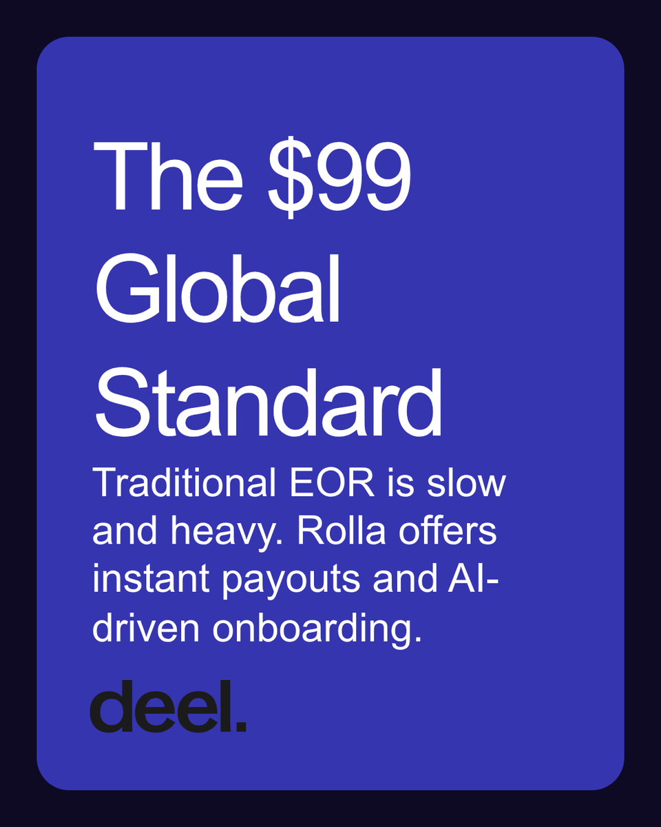 getrolla's tweet photo. Stop paying $599/month to hire in Canada.
We just launched at $99/month for the exact same service.
3 employees:
Deel: $21,564/year
Rolla: $3,564/year
You save: $18,000

Startup efficient — We pass savings to customers

🔗 Switch to Rolla: https://t.co/I5orlBxRBh https://t.co/Han2cbsVRo