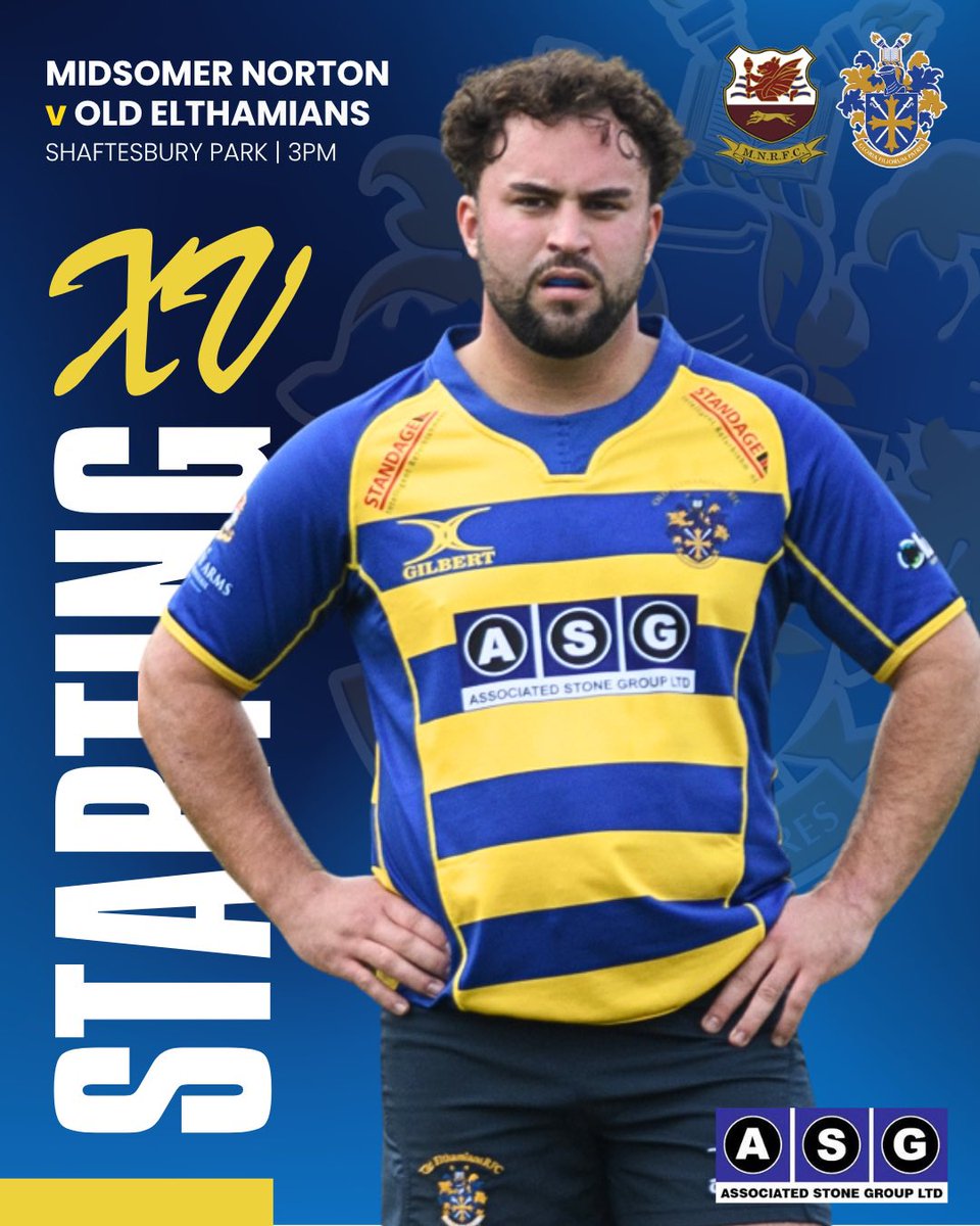 OERFCofficial's tweet photo. ๐จ TEAM NEWS ๐จ
For the final time this season, hereโs your @OERFCofficial line-up for tomorrowโs Counties 1 South Plate final against @MN_RFC at @shaftesburypark (โฐ3pm).
The side remains unchanged from last Saturdayโs semi-final victory. ๐
#COYE ๐ต๐ก #oneclub #upforthecup https://t.co/dueSaWaVbB