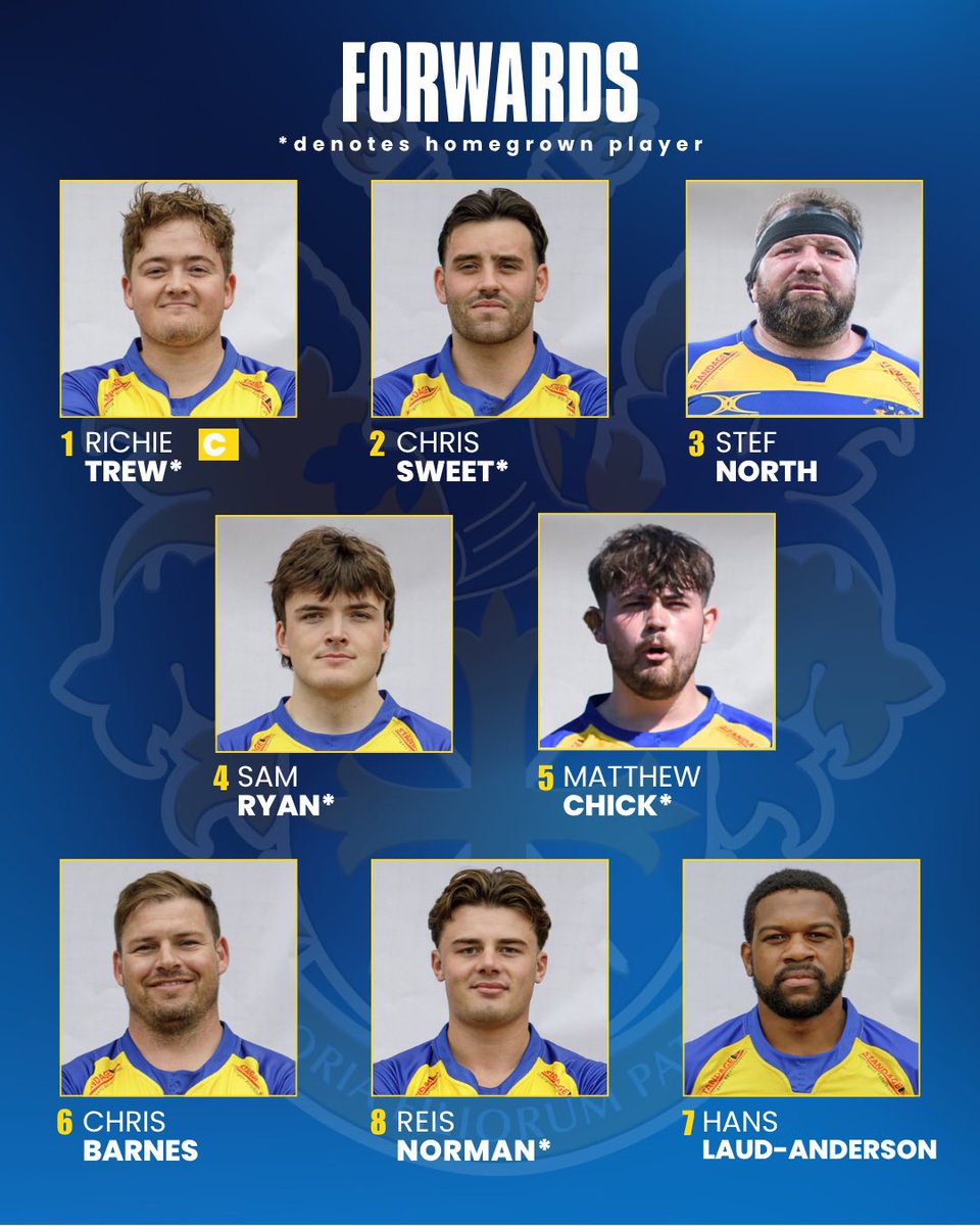 OERFCofficial's tweet photo. ๐จ TEAM NEWS ๐จ
For the final time this season, hereโs your @OERFCofficial line-up for tomorrowโs Counties 1 South Plate final against @MN_RFC at @shaftesburypark (โฐ3pm).
The side remains unchanged from last Saturdayโs semi-final victory. ๐
#COYE ๐ต๐ก #oneclub #upforthecup https://t.co/dueSaWaVbB