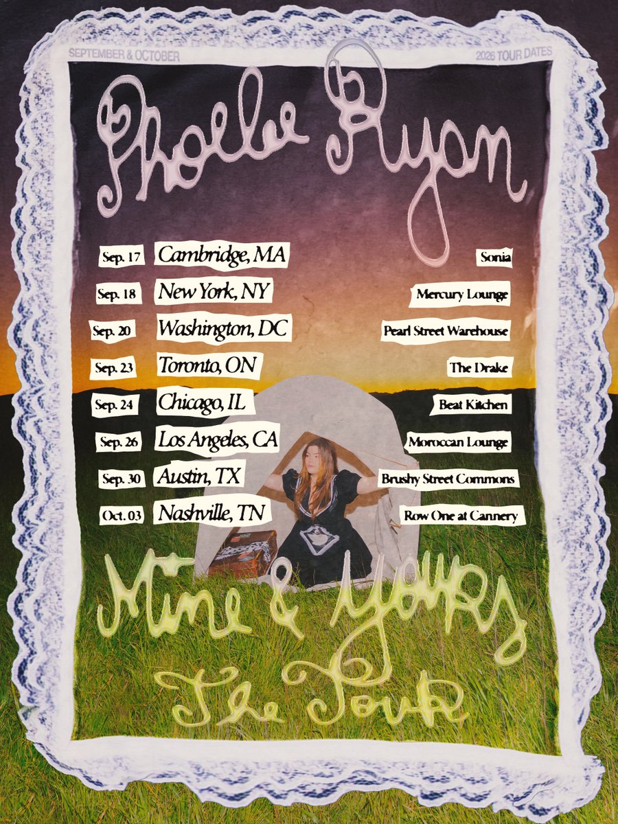 PhoebeRyan's tweet photo. I AM GOING ON TOUR AND TICKETS ARE ON SALE NOW !!! ⭐️ If you can make it to a show, I’d be honored to have you there. It’s going to be the adventure of a lifetime, and I’m so so excited to see your faces.

Get tickets here--> https://t.co/wVyO94yaDe 

I f*cking love you!!!! https://t.co/ImjNGoIYJn