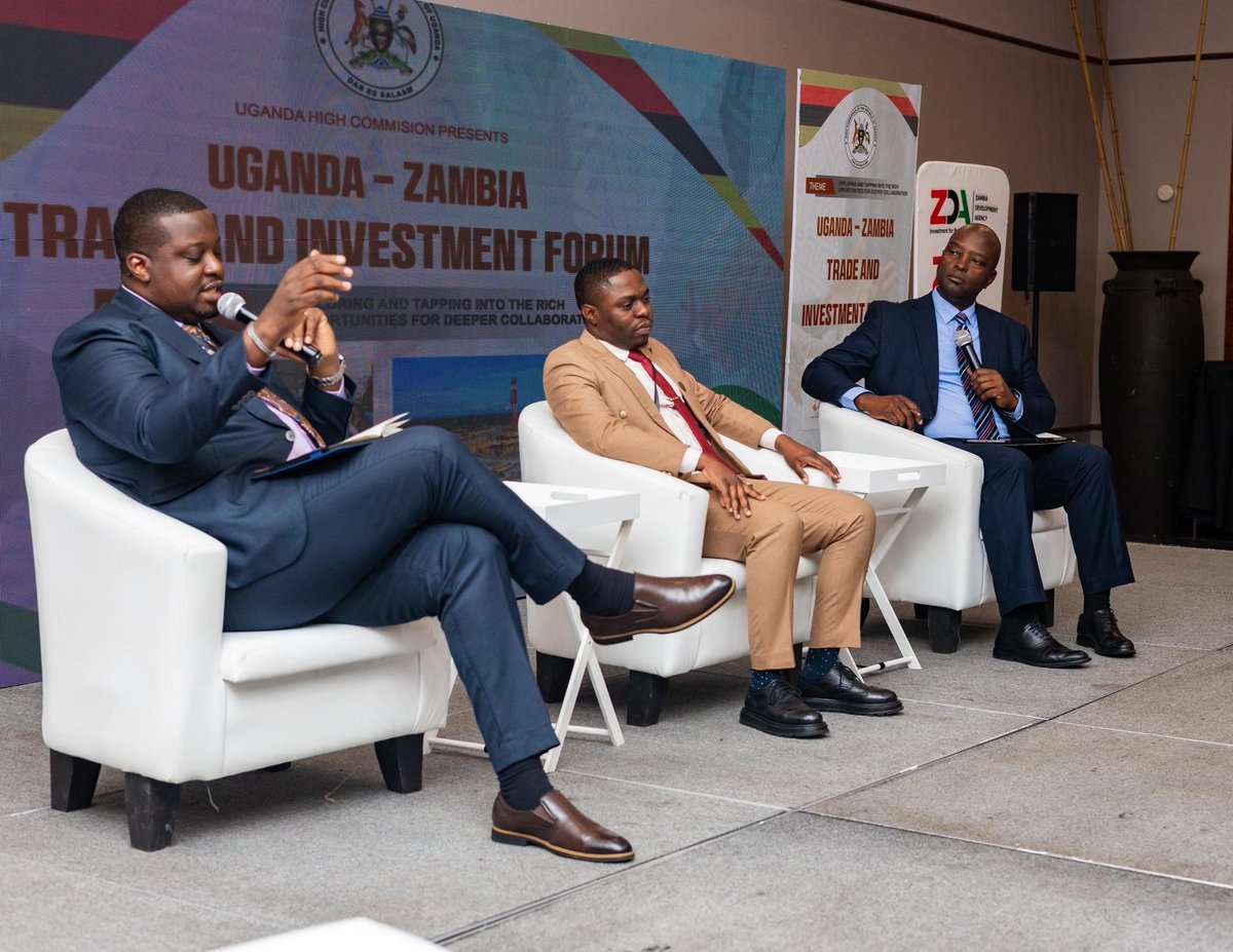 UgandaChamber's tweet photo. During the panel discussion on “Expanding Bilateral Trade and Removing Market Barriers,” Humphrey Asiimwe, CEO of Uganda Chamber of Energy and Minerals, highlighted key opportunities and challenges shaping trade and investment between Uganda and Zambia.

He pointed out gaps in logistics, connectivity, and energy linkages, noting that while Zambia faces growing energy demand, Uganda has surplus energy capacity that can be leveraged through strengthened regional connectivity and cooperation.

Mr. Asiimwe also emphasized the importance of jointly developing policies and reforms, particularly in local content frameworks, stressing that these strategies should extend beyond national levels to regional blocs such as the East African Community and Common Market for Eastern and Southern Africa.

He further underscored the value of partnerships and regional collaboration, citing the East African Crude Oil Pipeline as a strong example of successful cross-border cooperation. He also called for the establishment of business hubs to enable shared knowledge, skills transfer, and innovation between the two countries.

In addition, he highlighted Uganda’s vast investment opportunities in agriculture, mining, tourism, and energy, as well as the country’s growing capacity in local content development, investor-friendly environment, accessible markets, and relatively streamlined land acquisition processes for foreign investors.

#UgandaZambiaForum #TradeAndInvestment #RegionalIntegration #Mining #Energy #UCEM