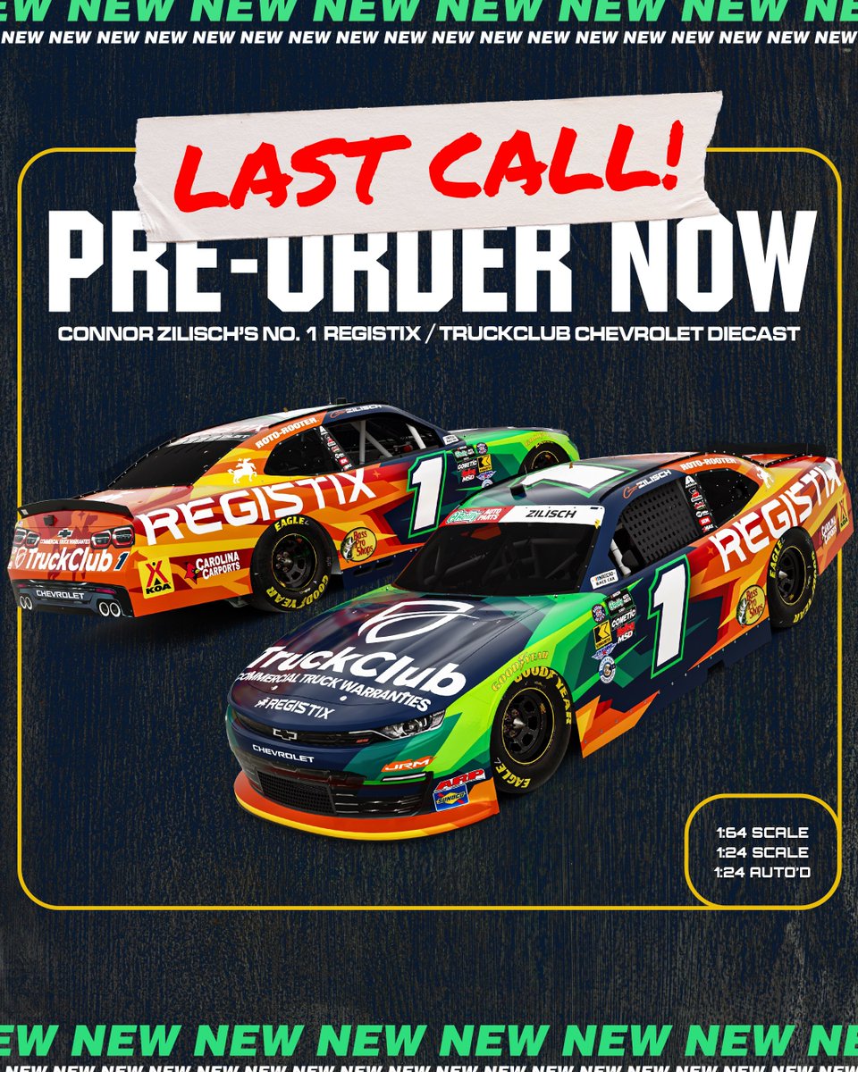 🚨 LAST CALL 🚨 Y'all REALLY liked this one on-track - now you can