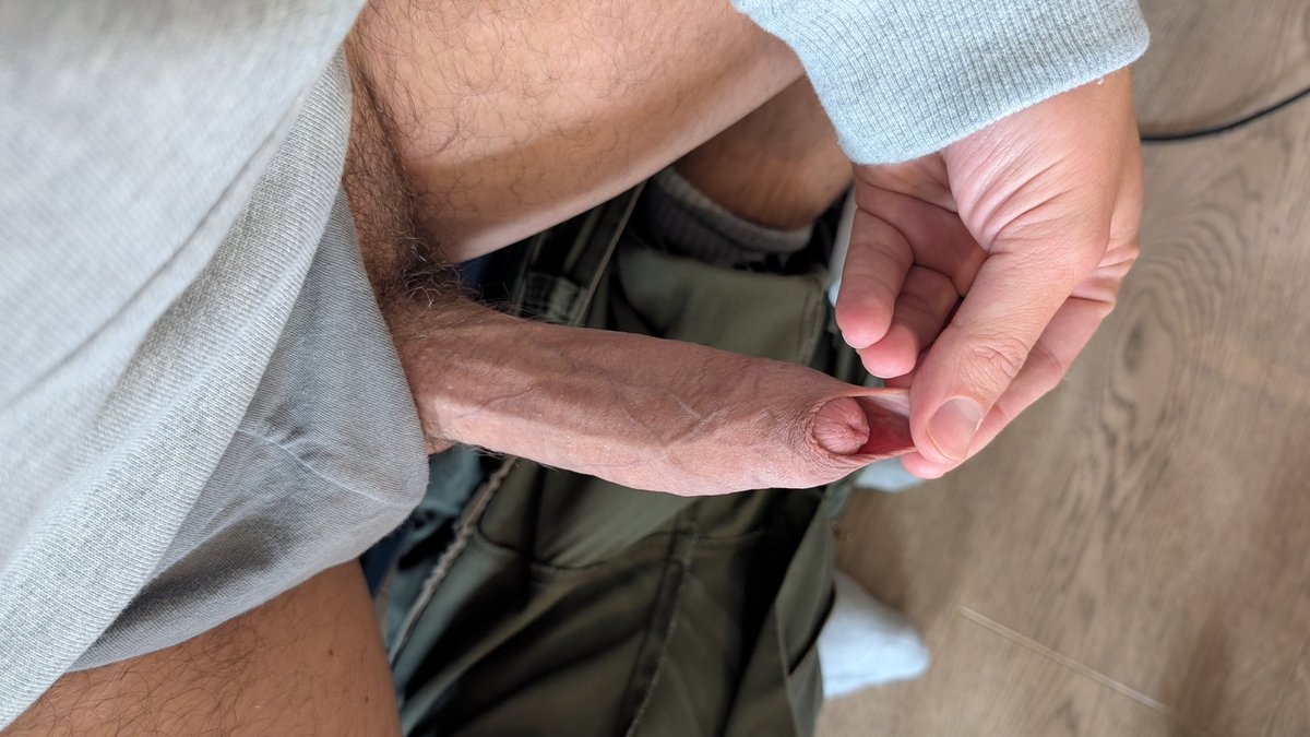 leakylad's tweet photo. u should celebrate foreskin friday by gooning to my feed 😈 https://t.co/LMXXymxd2v
