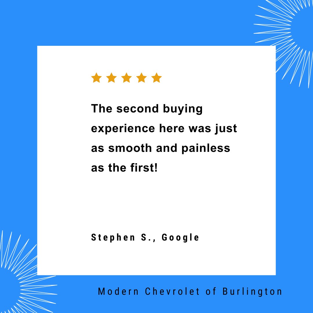 ChevyBNC's tweet photo. Thank you, Stephen! We're thrilled your second buying experience was just as smooth and enjoyable as the first. We appreciate your continued support! https://t.co/1yC5vXNnBU