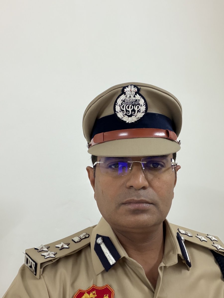Rajendar Kumar Meena IPS tweet media