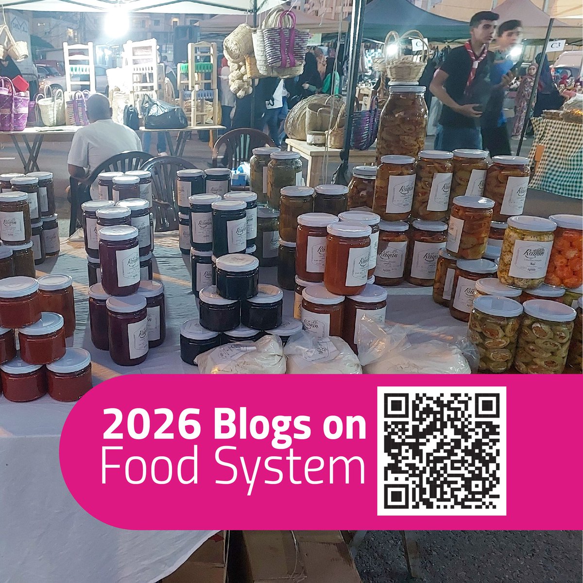 nfp_sdg2's tweet photo. We're launching the 2026 Food Systems Blog Series — reflections from Food Systems E-Course 2026 participants across 11 countries.
First up: Sherin Assaf on how Lebanon's traditional practice of mouneh became a lifeline when formal systems failed.  https://t.co/rEOszMEXYs https://t.co/Qdm7x2X7z9
