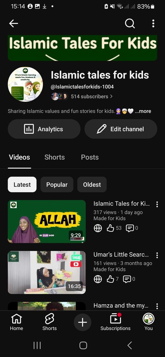 Omonegho04's tweet photo. 514 subscribers----- Road to 1k subscribers 📢📍

317 views in just 1 day, I am super grateful to everyone who has subscribed, shared ,and watched our latest video.  Thank you to everyone , this means alot. ❤️ https://t.co/1fzxJB41R3
