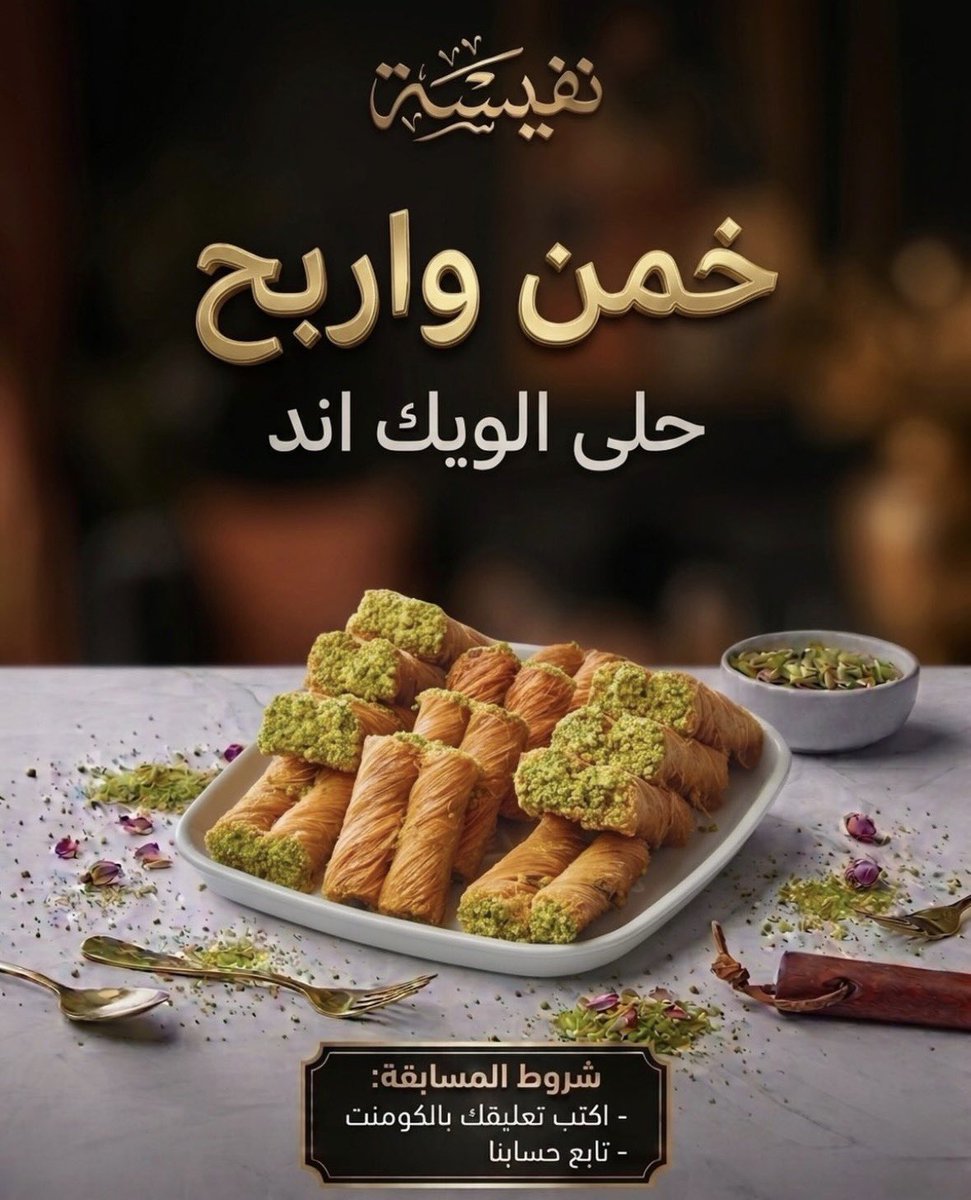حلويات نفيسة - السعودية tweet media