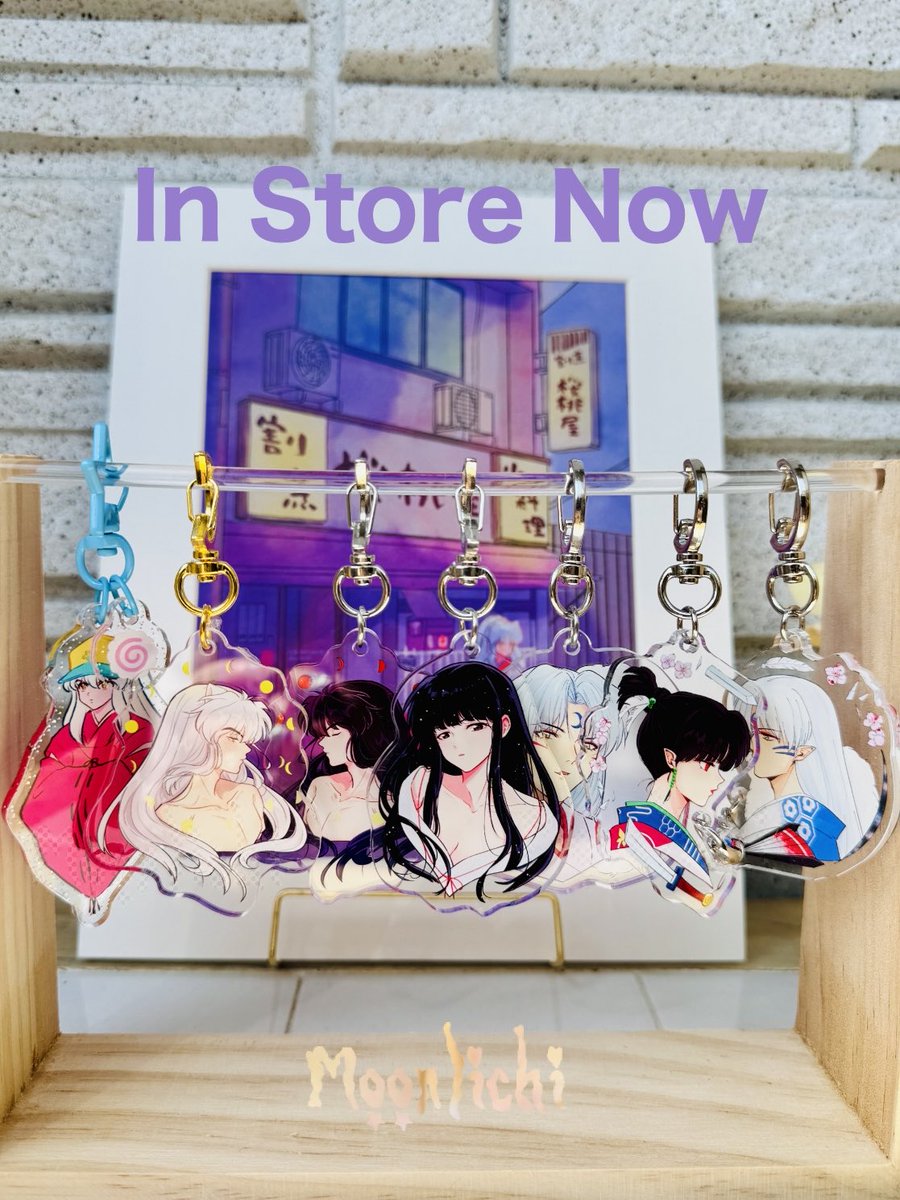 moonlichi's tweet photo. 全員揃った✨満足
All in store now ✨
#inuyasha #sesshoumaru #kikyo https://t.co/x7V7t9hjxB