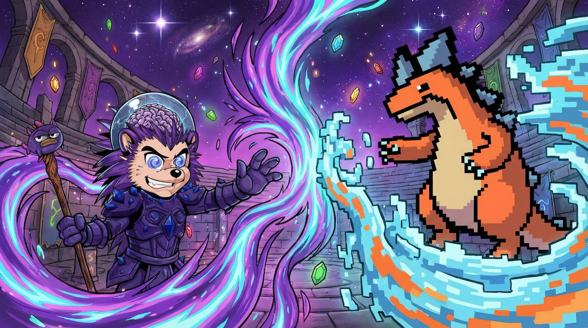 cultverse_ai's tweet photo. @kizzymobile @Bean_DEX @BeannadSBT 🔵 @daemons_gamefi — multichain AI pet game (Monad + 12 chains)

🐺 On-chain activity → custom Pokémon-style pet
⚔️ PvP 1v1 + Clan tournaments
🤖 AI chat with your Dæmon

Quest: socials + play a game → 100 gems. https://t.co/Zyy2cQiBST